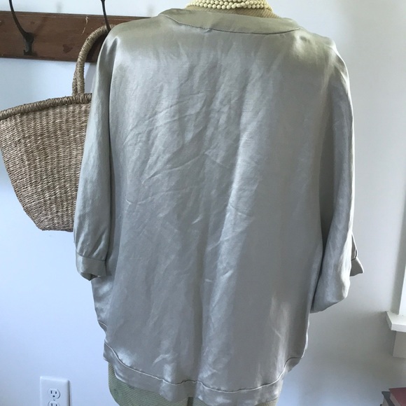 Anthro cardigan w/bow tie - Picture 3 of 8